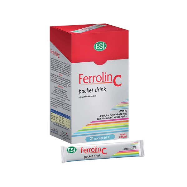 FERROLIN C POCKET DRINK 24BUST