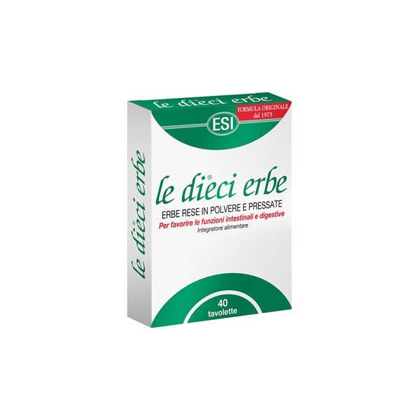 LE DIECI ERBE 40TAV BLIST